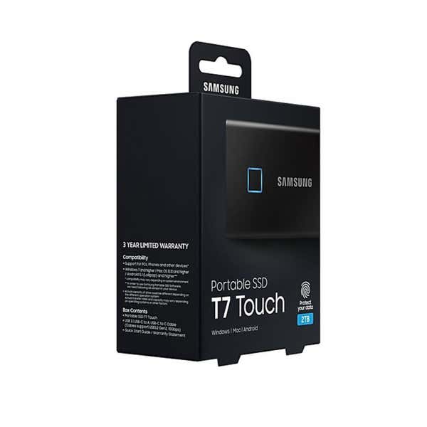 box SAMSUNG PORTABLE SSD T7 PS4 2TB